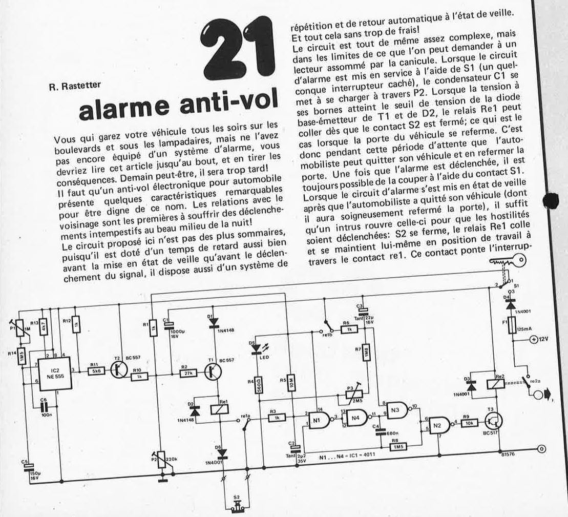 alarme antivol