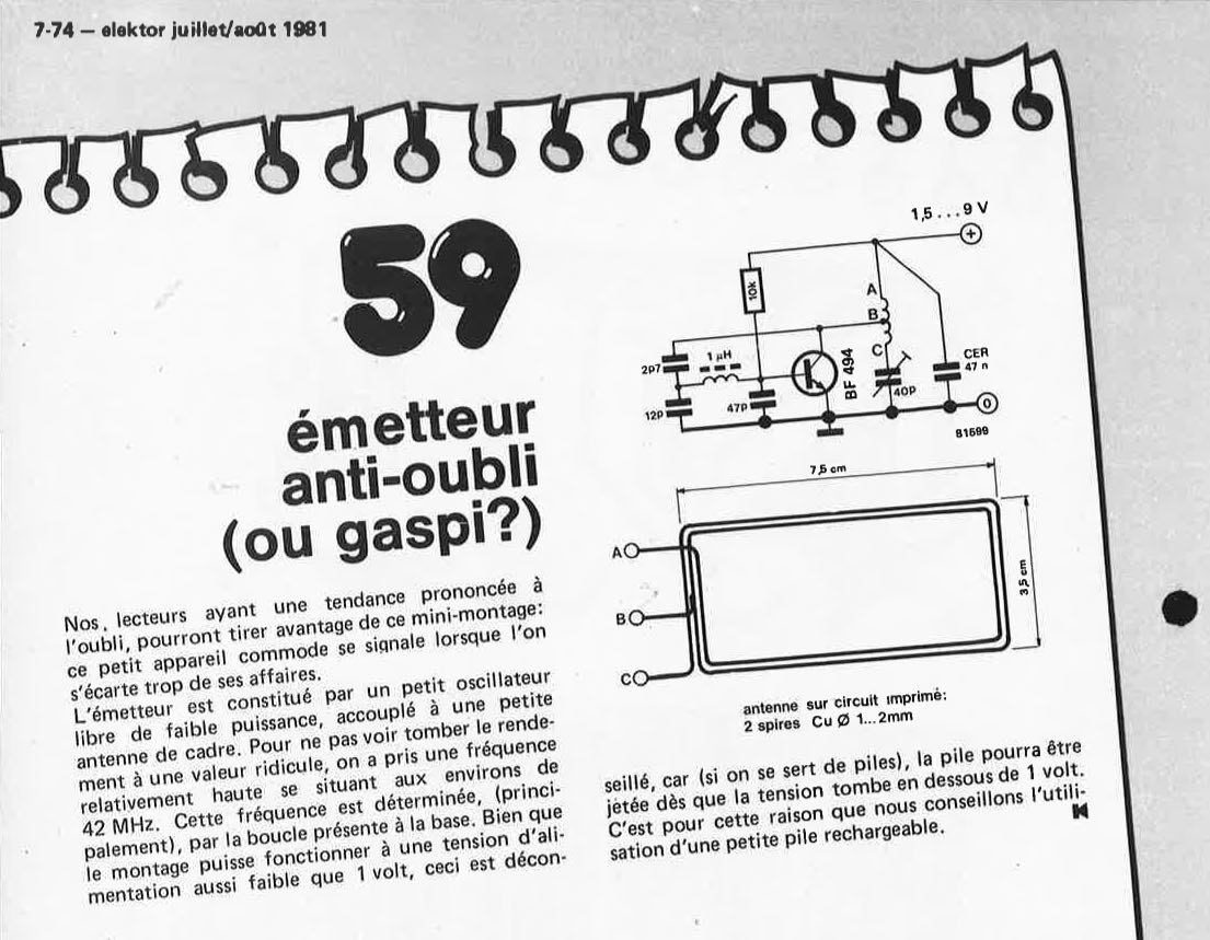 émetteur anti-oubli (gaspi?)