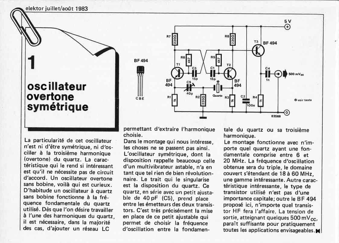 suppresseur de pics