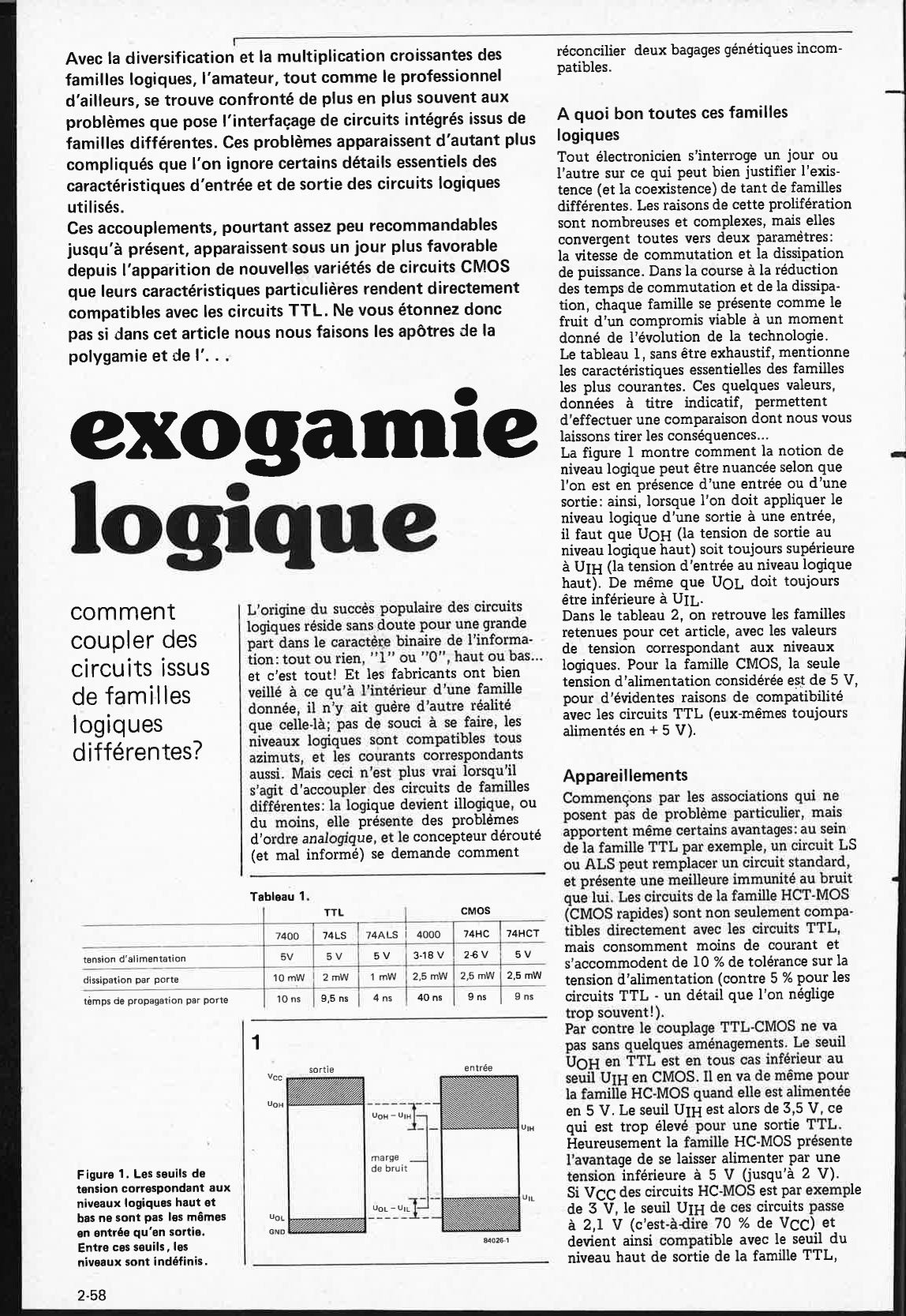 Exogamie logique